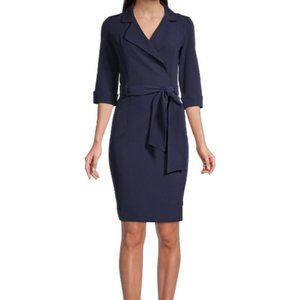 Black Halo Lucinda Dress - Pacific Blue Sz 8 NWT